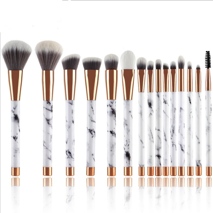 11PCS Marble Makeup Brush Set