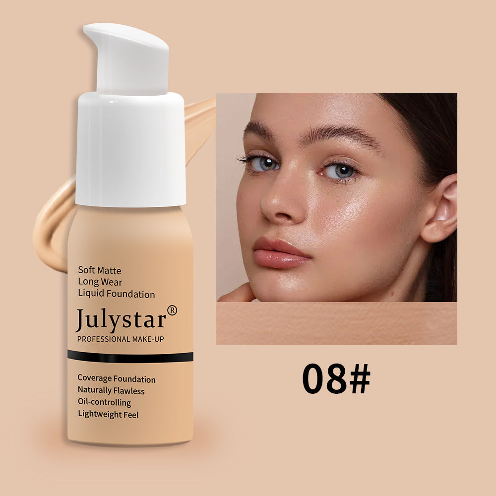 Soft Matte Finish Liquid Foundation