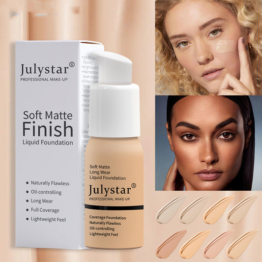 Soft Matte Finish Liquid Foundation