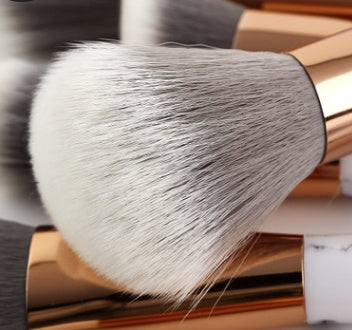 11PCS Marble Makeup Brush Set