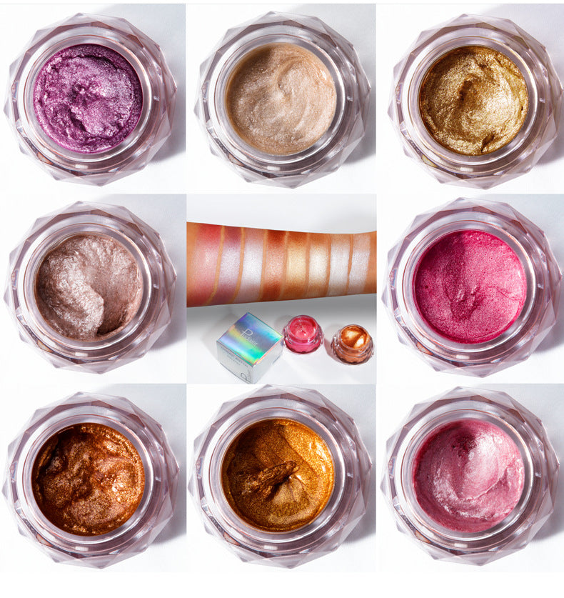 Glitter Glow Face & Body Highlighter Cream for Festival Makeup