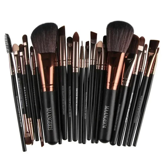 Professional Makeup Brush Set with Carrying Case