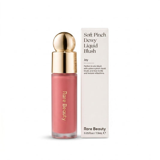 MEDAIONE Soft Pinch Dewy Liquid Blush in shade Joy, a buildable, long-lasting liquid blush with a dewy finish.